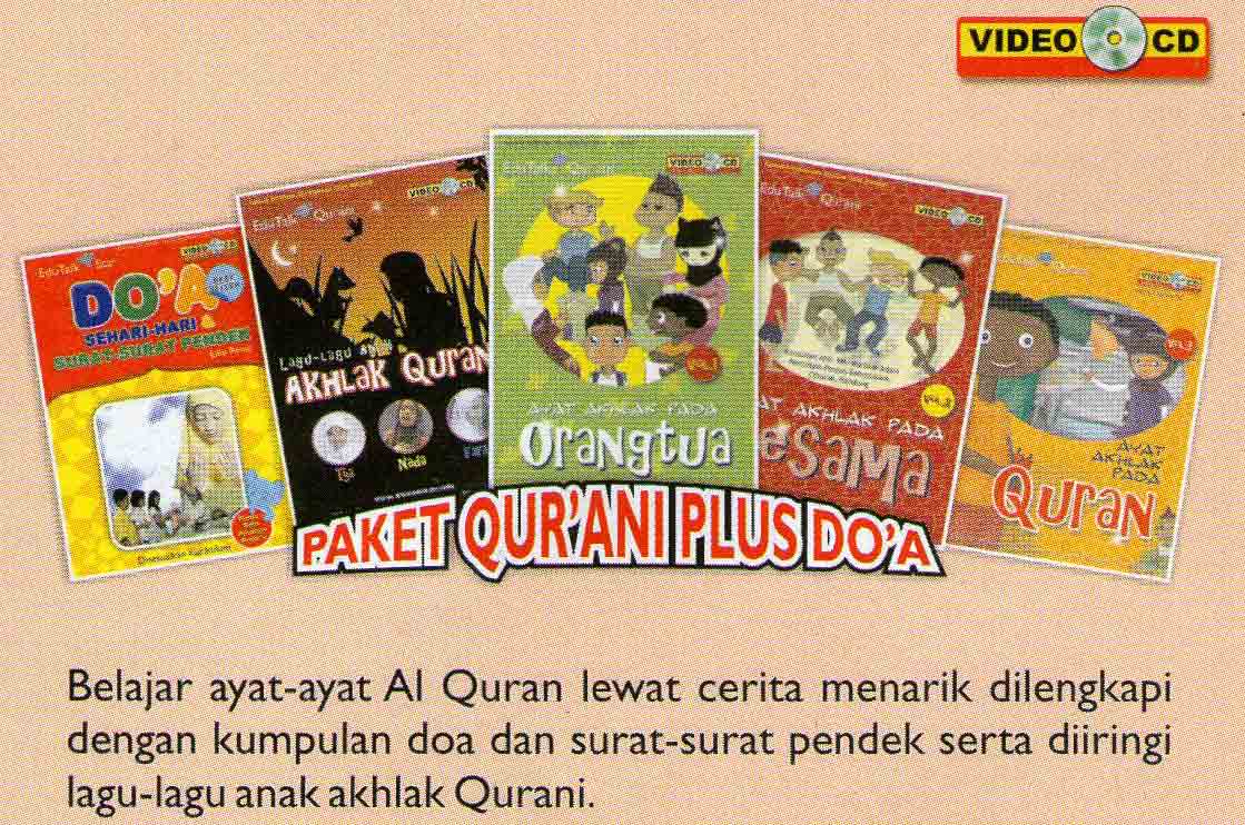 VCD Lagu Lagu Anak Akhlaq Qurani Belanja Online VCD Anak Muslim